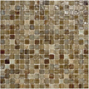 Sicis Natural Sandalwood, 5/8" x  5/8" - Glass Mosaic Tile